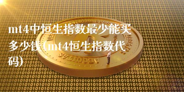 mt4中恒生指数最少能买多少钱(mt4恒生指数代码)_https://www.lvsezhuji.com_黄金直播喊单_第1张