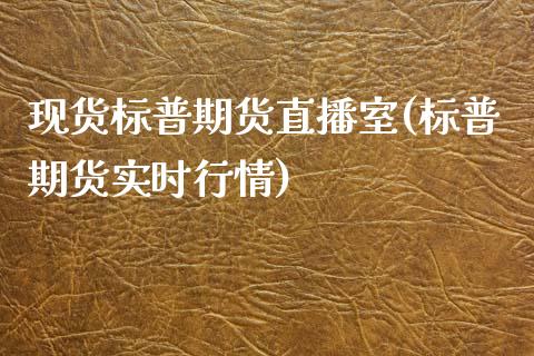 现货标普期货直播室(标普期货实时行情)_https://www.lvsezhuji.com_国际期货直播喊单_第1张